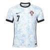 Maglia ufficiale Portogallo Ronaldo 7 Trasferta Euro 2024 per Uomo